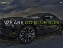 Tablet Screenshot of gobluesun.com